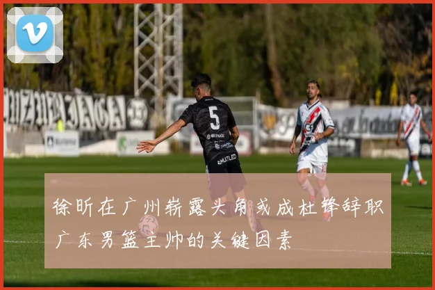 徐昕在广州崭露头角或成杜锋辞职广东男篮主帅的关键因素